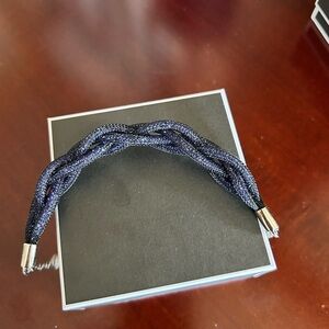 Navy Blue Swarovski Bracelet